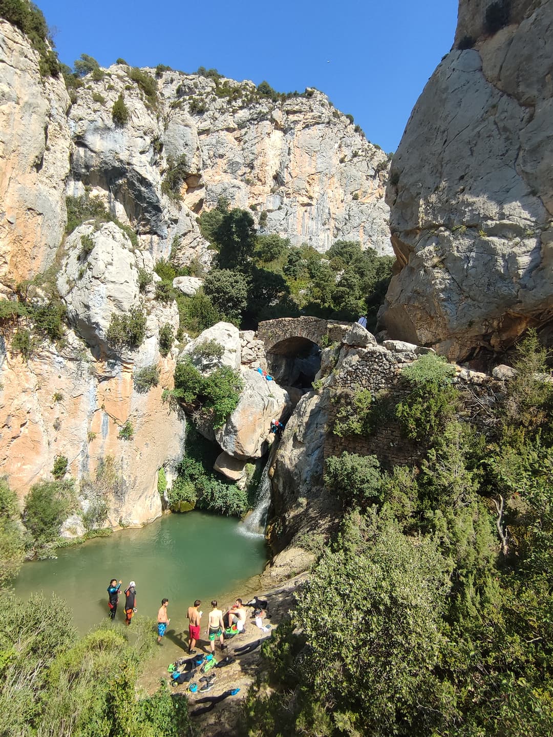 Barranquisme a Bòixols - Prepirineu de Lleida