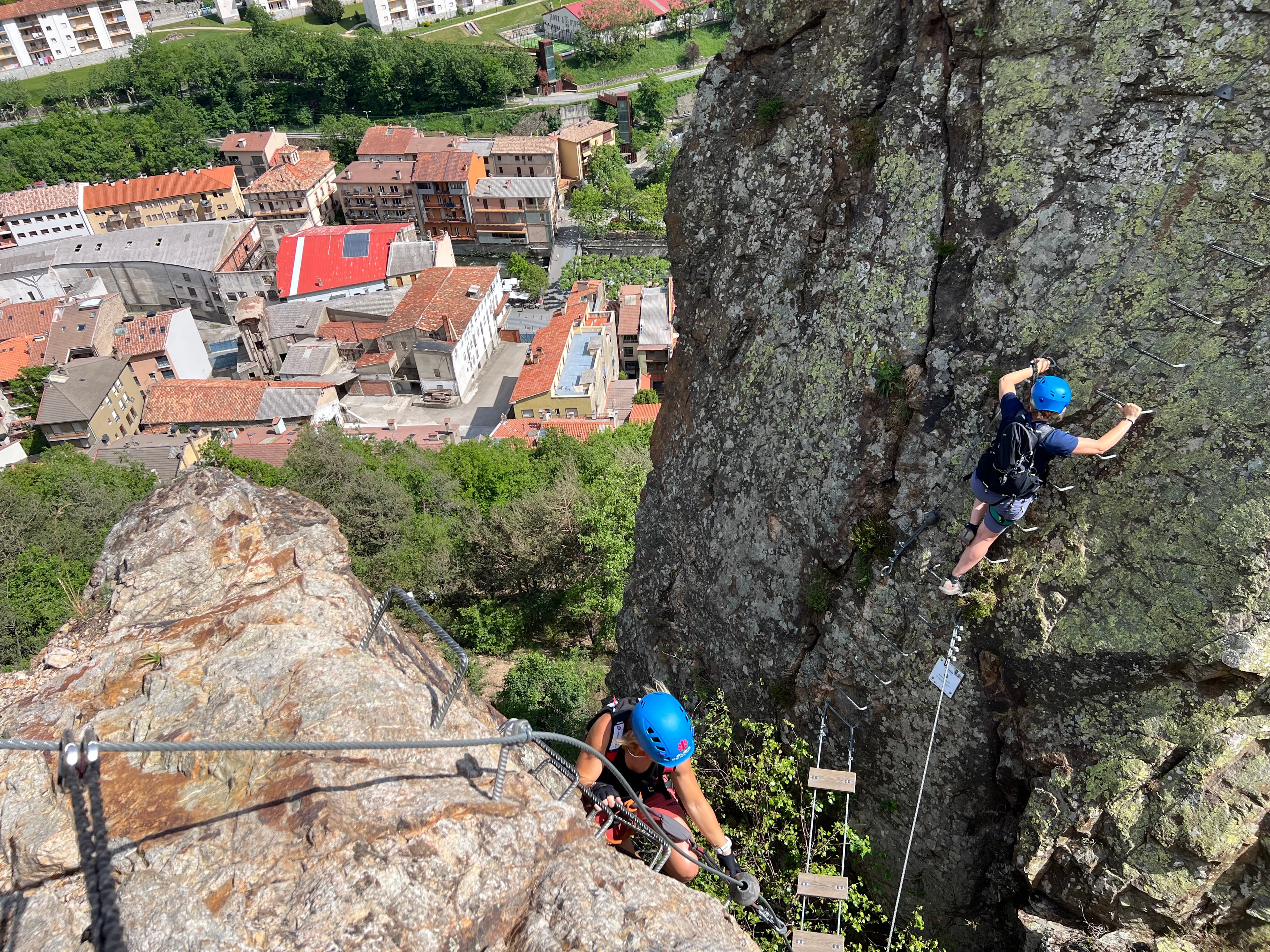 Via ferrata Roca de la Creu - Ribes de Freser