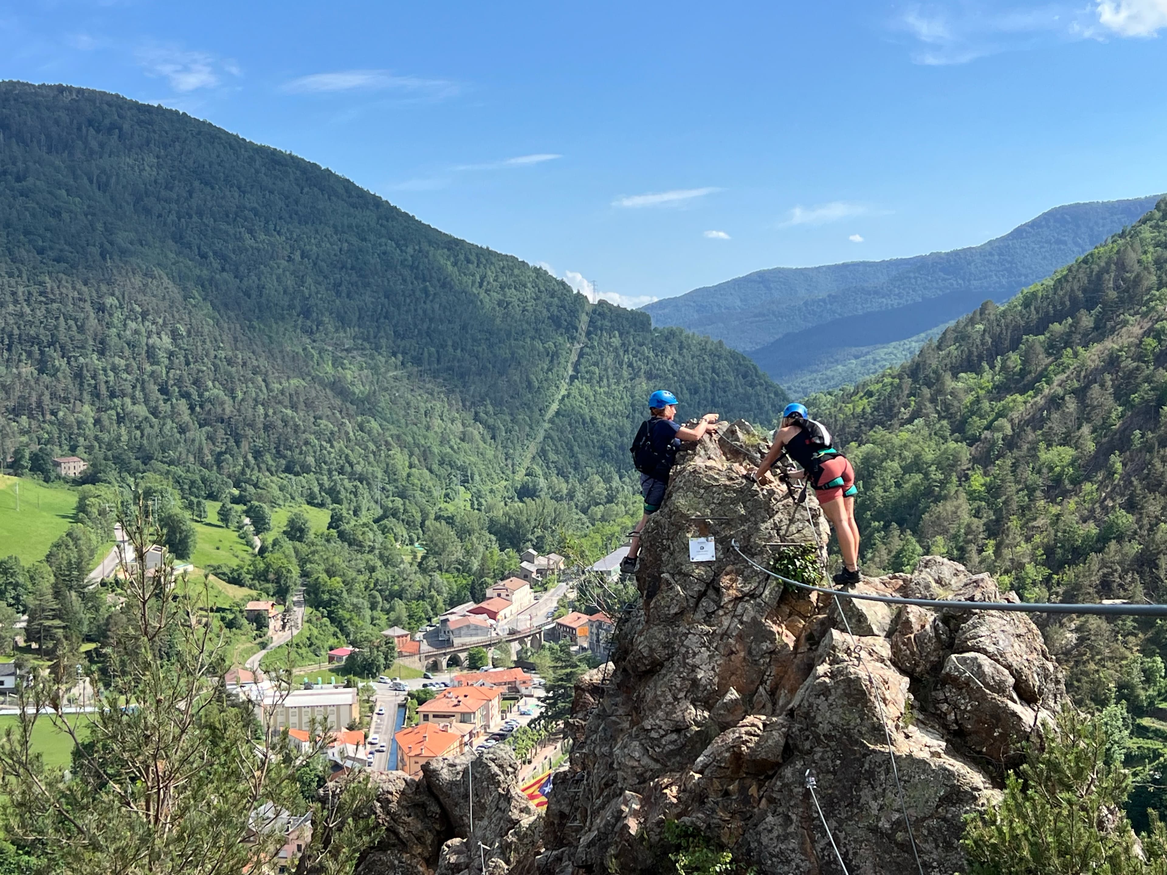 Via ferrata Roca de la Creu - Ribes de Freser